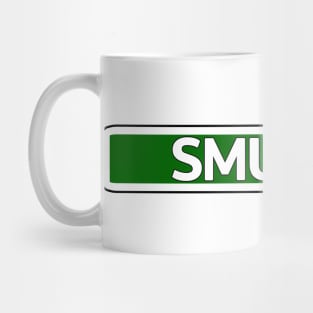 Smug St Street Sign Mug